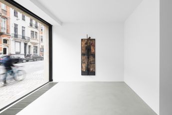 Contemporary art exhibition Sterling Ruby A RELIEF LASHED  A STILL POSE at Xavier Hufkens Van Eyck Belgium