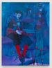 Blue Dream by Joshua Petker contemporary artwork Painting