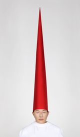 Energy Hat Eyes Closed by Marina Abramovic contemporary artwork photography print