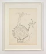 Resurrection by Robert Smithson contemporary artwork drawing works on paper