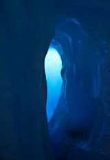 Rhonegletscher_inside 11 by Thomas Wrede contemporary artwork painting