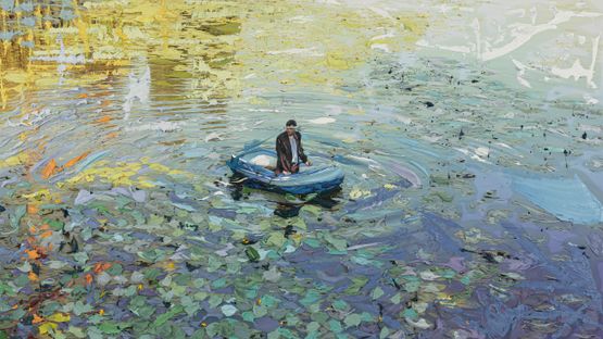 Outlook by Erik Schmidt contemporary artwork Painting