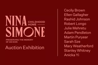 Contemporary art exhibition Group Show Nina Simone Childhood Home Auction Exhibition at Pace Gallery 540 West 25th Street New York United States