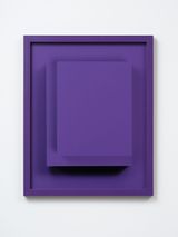 Cascading Purple by Shaun Waugh contemporary artwork painting print