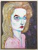 to hold 5 by Del Kathryn Barton contemporary artwork Painting