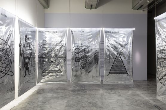 Architecture of Cosmopolitics by Nikola Bojic and Damir Gamulin contemporary artwork Painting