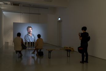 Contemporary art exhibition Arin Rungjang They Beat Your Father  at ShanghART Singapore