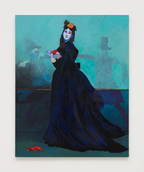 Red Glove by Joshua Petker contemporary artwork Painting
