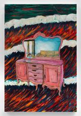 The Mirror Kept Between Us by Angel Otero contemporary artwork painting