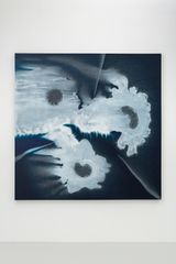 Three Moons by Shirazeh Houshiary contemporary artwork painting