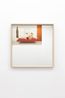 Me photographing Carl-Henrik reclining on the bed by Lyndal Walker contemporary artwork Print