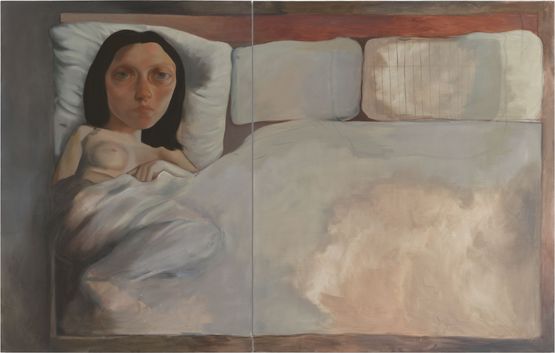 Bed Self Love by Jess Valice contemporary artwork Painting