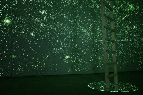 Every word I tell you keeps me alive by Gabriela Vanga contemporary artwork Installation