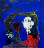 Soft shield capture and care by Tom Polo contemporary artwork Painting