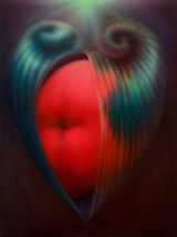 An open shell by Nianxin Li contemporary artwork painting