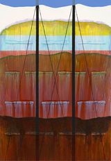 H.M.S. Permafrost by Carrie Moyer contemporary artwork painting