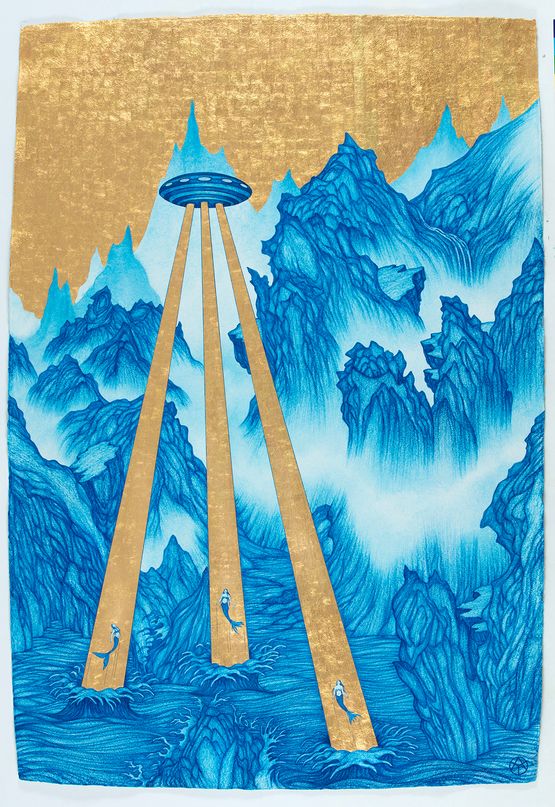 Invidia Take Me Away by Yao Jui-Chung contemporary artwork Painting