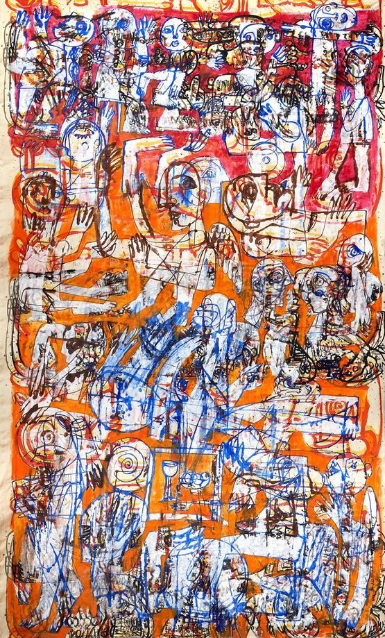 Untitled 37 by Fadi Yazigi contemporary artwork Painting