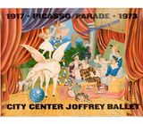Parade for the Joffrey Ballet by Pablo Picasso contemporary artwork print