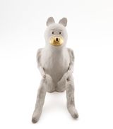 Sitting bear by KAPPAO contemporary artwork sculpture