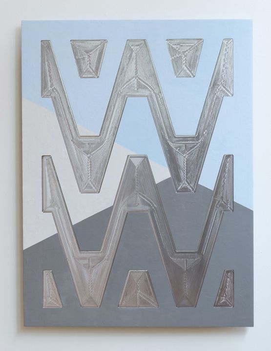 Wave by Julian Mckinnon contemporary artwork Painting