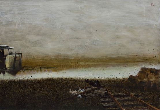 Commonwealth by Michael Shepherd contemporary artwork Painting