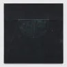 Black Quiet 2 Bird and Lava by Torkwase Dyson contemporary artwork Painting