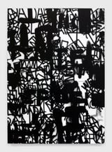 OK DADA OK BLACK DADA OK DA DA by Adam Pendleton contemporary artwork painting