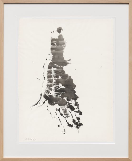 Alla mano by Georg Baselitz contemporary artwork Painting