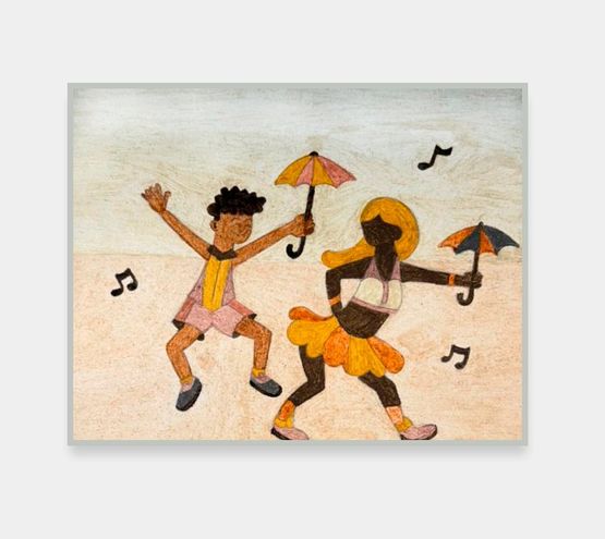 E o frevo by Tito Terapia contemporary artwork Painting