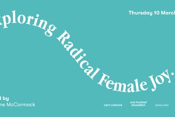 Contemporary art exhibition Exploring Radical Female Joy at Unit London United Kingdom