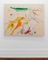 Dogma Desire and Departure 3 by Robby Bennett contemporary artwork painting