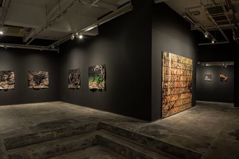 Contemporary art exhibition Tenzing Dakpa Weather Report at Experimenter Hindustan Road Kolkata India