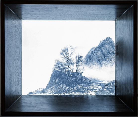 The Immemorial - The Rock 3-10 by Yang Yongliang contemporary artwork Photography