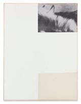 White Paintings III by Walter Dahn contemporary artwork painting