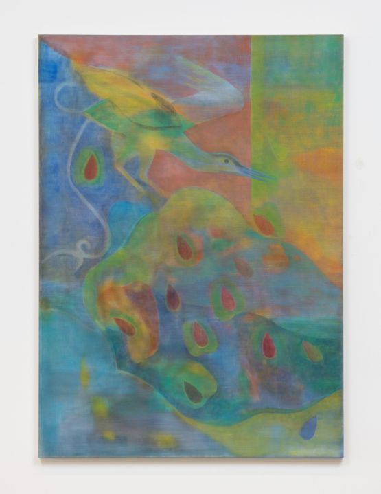 Sowing by Azadeh Elmizadeh contemporary artwork Painting
