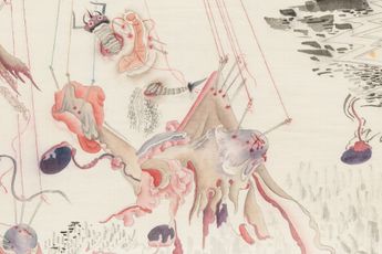 Contemporary art exhibition Evelyn Taocheng Wang Patternmaster at CarlosIshikawa London United Kingdom
