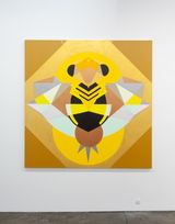 A Bee by Mikala Dwyer contemporary artwork painting