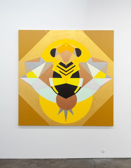 A Bee by Mikala Dwyer contemporary artwork Painting