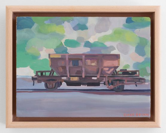 Ballast Hopper YC602 Paekakeriki by Chad Bevan contemporary artwork Painting