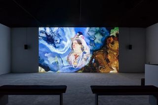 Contemporary art exhibition Shahzia Sikander High Seas Closed Skies at Victoria Miro Wharf Road London United Kingdom