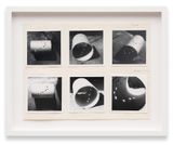 Sun Tunnels photo study collage 300 400 SE-NW by Nancy Holt contemporary artwork drawing photography works on paper