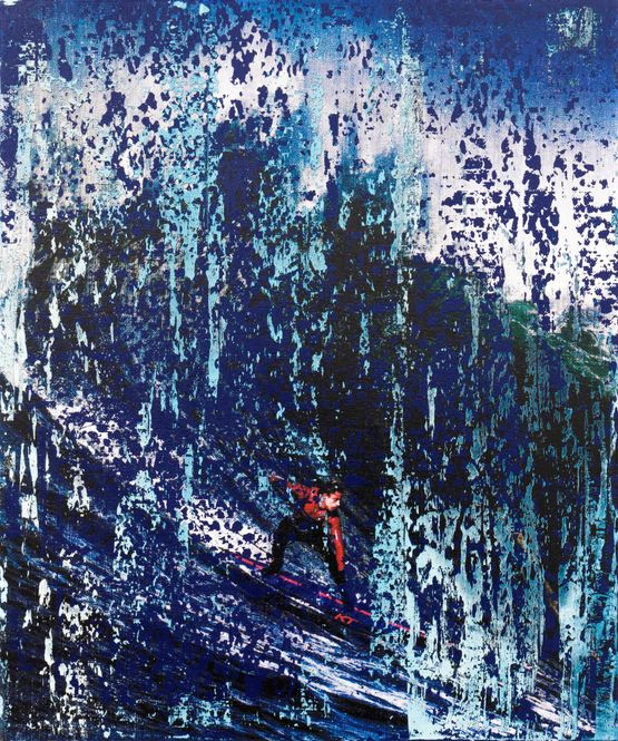 Mavericks S4 by Michael Kagan contemporary artwork Painting