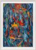 Lantern I by Sabine Moritz contemporary artwork Painting