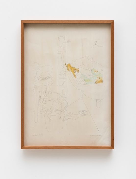 Sem titulo da serie Cotidiano Untitled from the Everyday Life series by Wilma Martins contemporary artwork Works on Paper