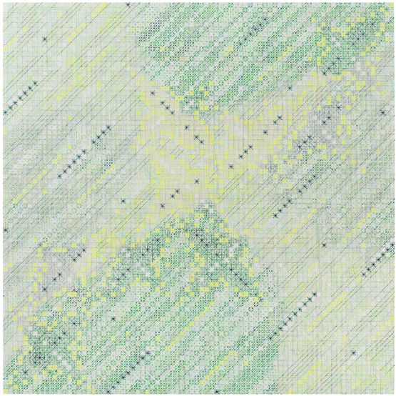 Appearance of Crosses 202026 by Ding Yi contemporary artwork Painting