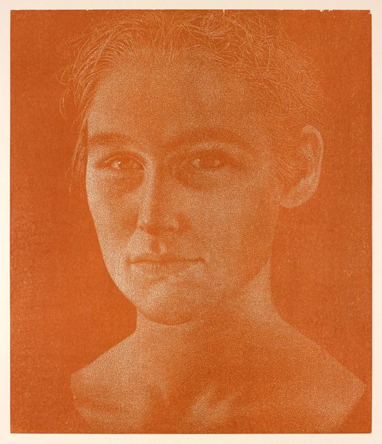 Bagatelle IV  Silvia by Franz Gertsch contemporary artwork Print
