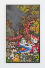 One shot Two kills by Hun Kyu Kim contemporary artwork painting