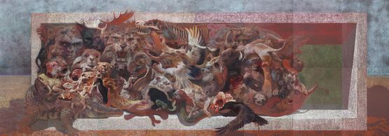 Ark by Xia Xiaowan contemporary artwork Works on Paper