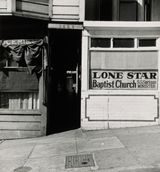 Lone Star Baptist Church San Francisco by Irving Penn contemporary artwork photography